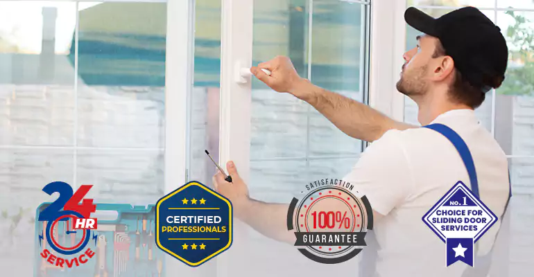 Balcony Glass Door Repair Near Me in Miramar