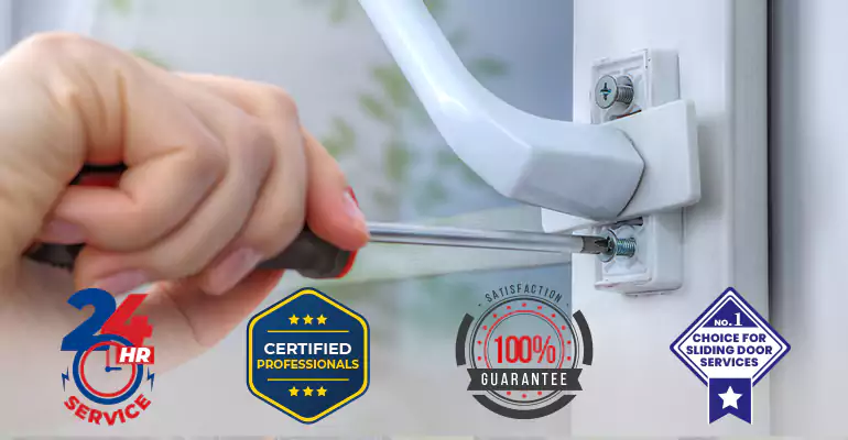 Broken Patio Door Handle Repair in Miramar