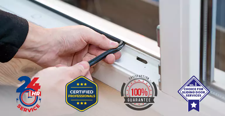 Sliding Glass Door Track Repair and Cost Estimate in Miramar