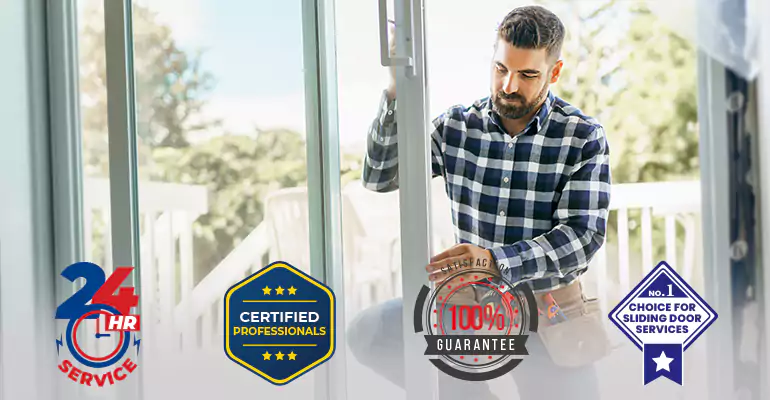 Residential Impact Sliding Glass Door Repair in Miramar